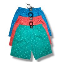 JCC Premium Men’s Cotton Boxers – Pack of 3 | 100% Pure Cotton | Zipper Pocket, Back Pocket & Inner Drawstring | M to 2XL