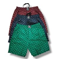 JCC Premium Men’s Cotton Boxers – Pack of 3 | 100% Pure Cotton | Zipper Pocket, Back Pocket & Inner Drawstring | M to 2XL