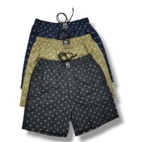 JCC Premium Men’s Cotton Boxers – Pack of 3 | 100% Pure Cotton | Zipper Pocket, Back Pocket & Inner Drawstring | M to 2XL